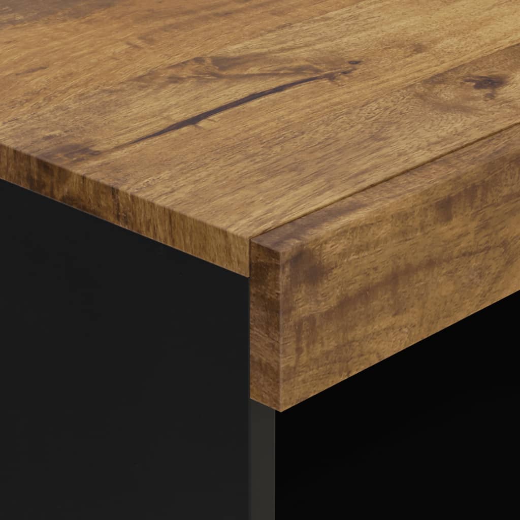 Side Cabinet 60x33x75 cm Solid Wood Mango