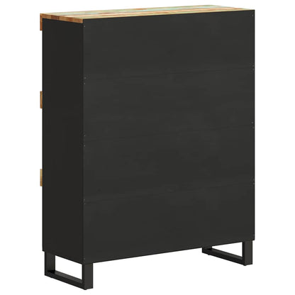 Side Cabinet 85x33x107 cm Solid Wood Reclaimed