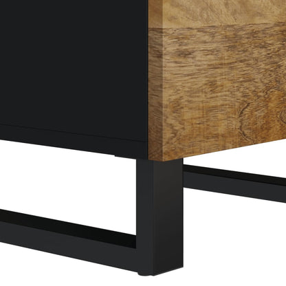 Sideboard with 3 Drawers 40x33,5x75 cm Solid Wood Mango