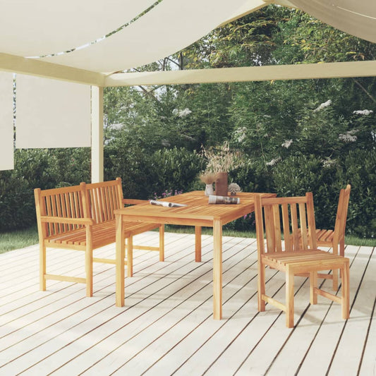 Garden Dining Set | Teak | Teak Wood | 4 Piece | Durable