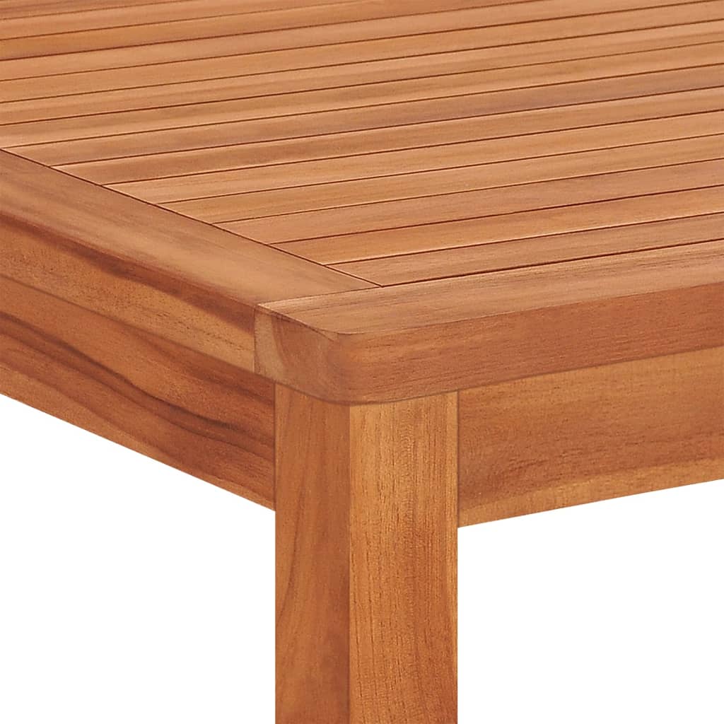 Garden Dining Set | Natural Teak | Solid Teak Wood | Medium