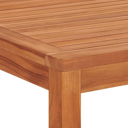 Garden Dining Set | Natural Teak | Solid Teak Wood | Medium