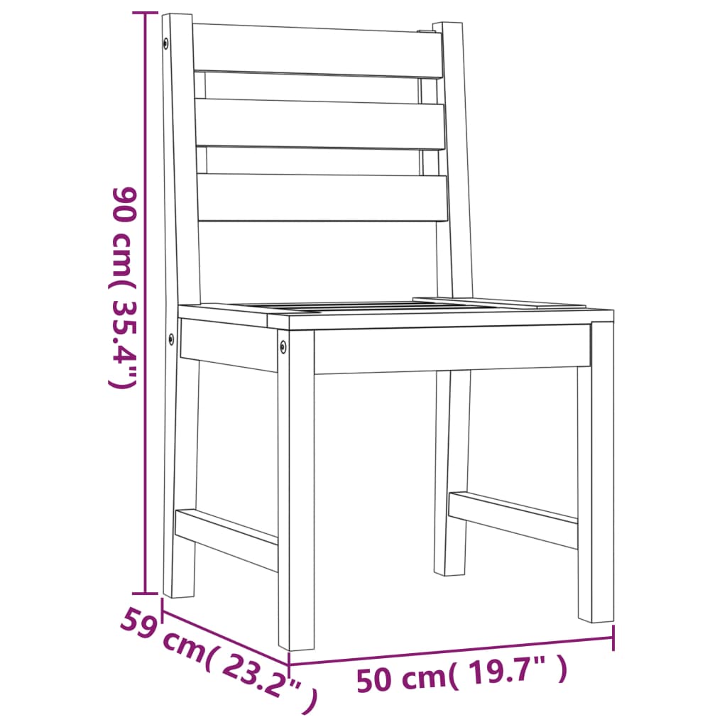 Garden Dining Set | Natural Teak | Solid Teak Wood | Standard | Durable