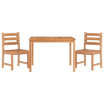 Garden Dining Set | Teak | Solid teak wood | 3 piece set