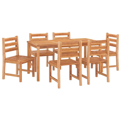 Garden Dining Set | Natural Teak | Solid Teak Wood | 6 Seater | Durable