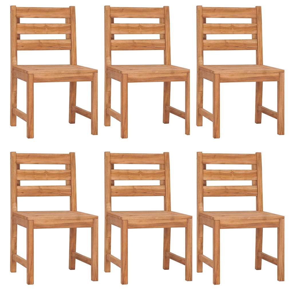 Garden Dining Set | Natural Teak | Solid Teak Wood | 6 Seater | Durable