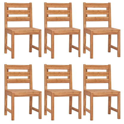 Garden Dining Set | Natural Teak | Solid Teak Wood | 6 Seater | Durable