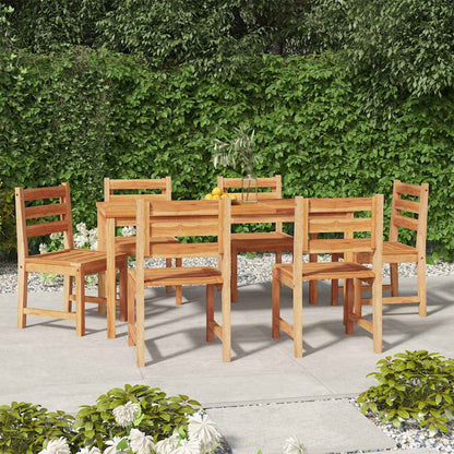 Garden Dining Set | Natural Teak | Solid Teak Wood | 6 Seater | Durable