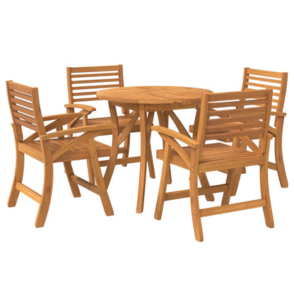 Garden Dining Set | Brown | Solid acacia wood | Standard | Durable
