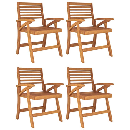Garden Dining Set | Natural wood | Solid acacia wood with an oil finish