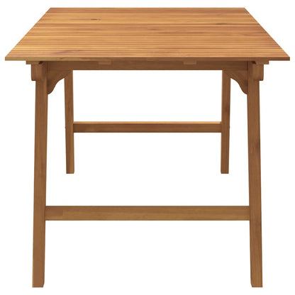 5 Piece Garden Dining Set Solid Wood Acacia