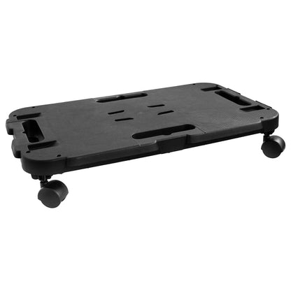 Transport Trolleys 2 pcs Black Polypropylene 200 kg