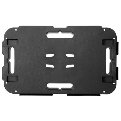 Transport Trolleys 3 pcs Black Polypropylene 200 kg