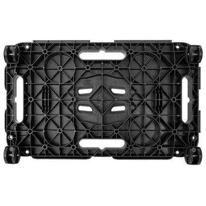 Transport Trolleys 5 pcs Black Polypropylene 200 kg