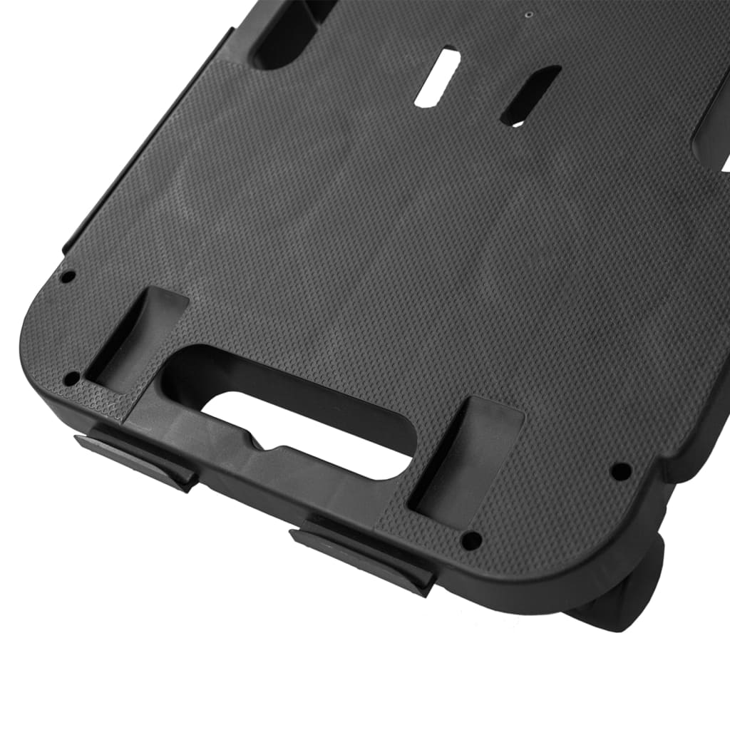 Transport Trolleys 5 pcs Black Polypropylene 200 kg