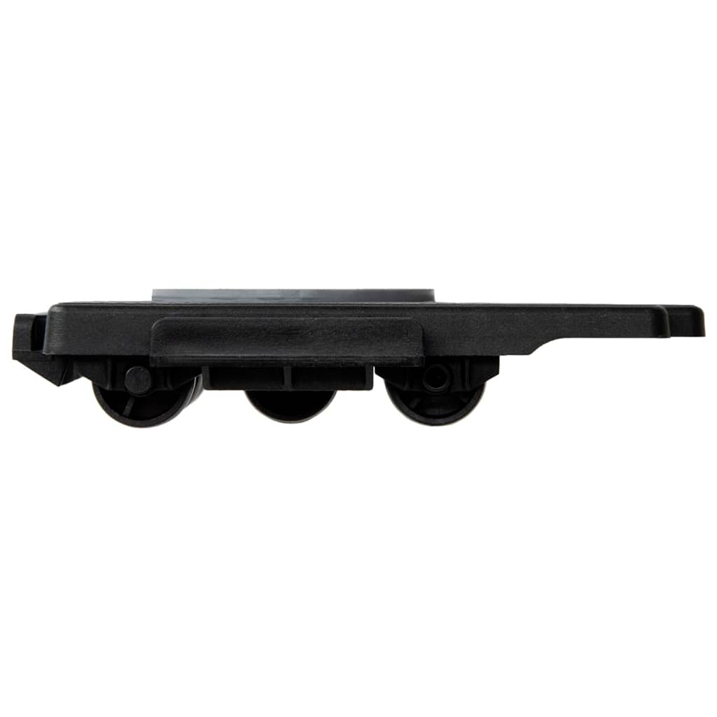 Moving Dollies with 8 Wheels 12 pcs Black Polypropylene 150 kg