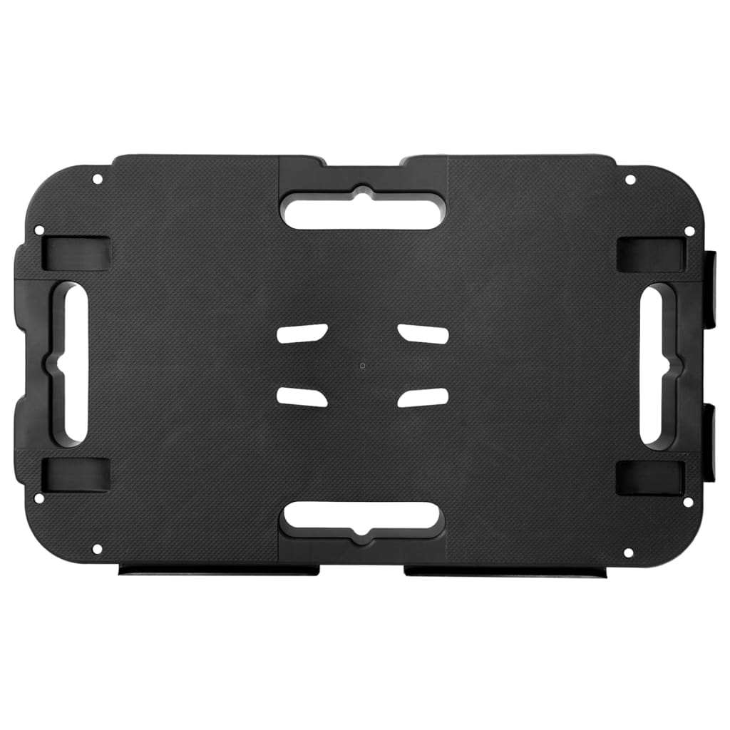 Transport Trolleys 2 pcs Black Polypropylene 300 kg