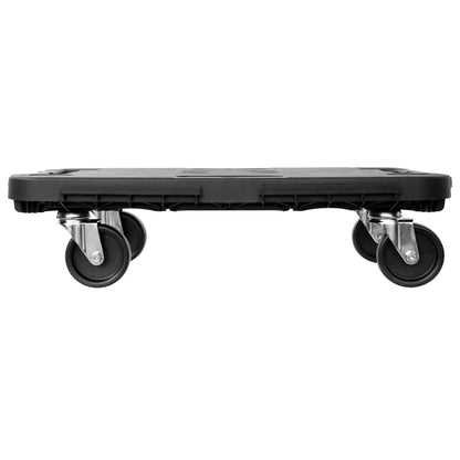 Transport Trolleys 5 pcs Black Polypropylene 300 kg