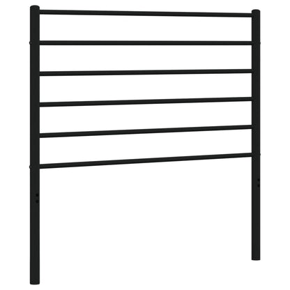 Headboard | Black | Steel | Single | Headboard | Rectangular
