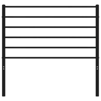 Headboard | Black | Steel | Single | Headboard | Rectangular