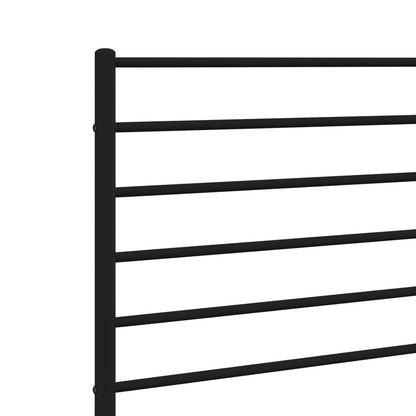 Headboard | Black | Steel | Single | Headboard | Rectangular