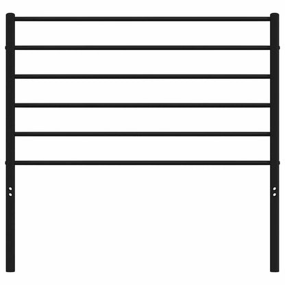 Headboard | Black | Powder-Coated Steel | Single | Durable | Headboard