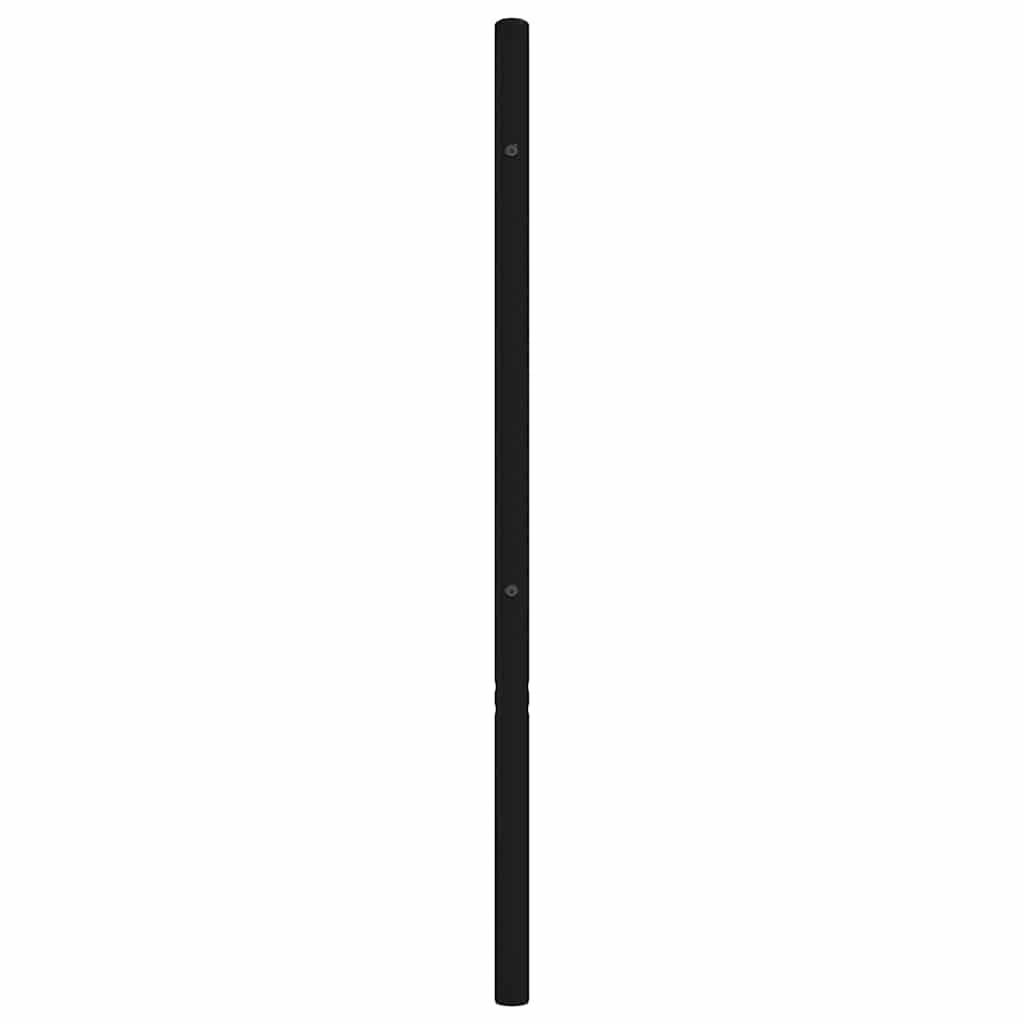 Headboard | Black | Powder-Coated Steel | Single | Durable | Headboard