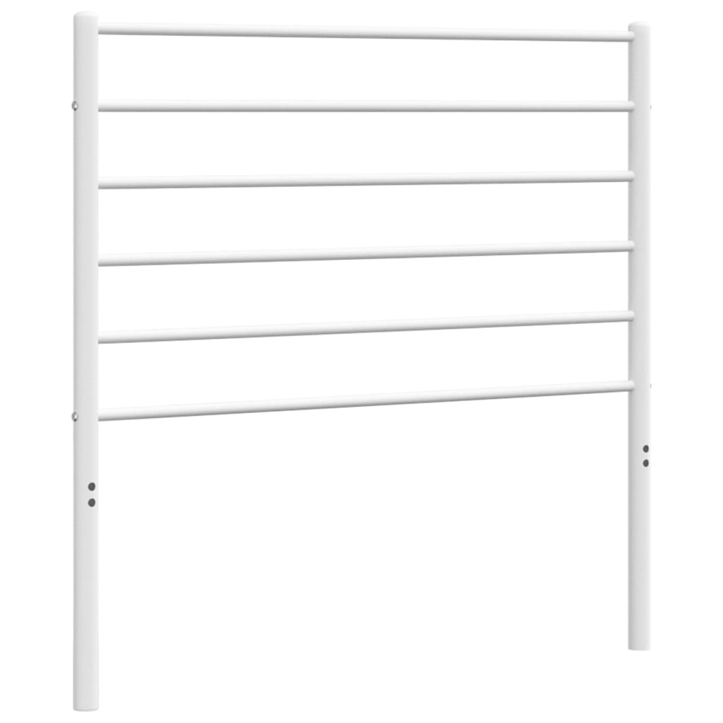 Metal Replace Headboard White 80 cm