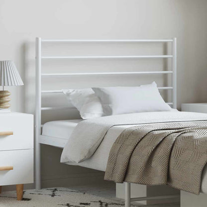 Metal Replace Headboard White 100 cm