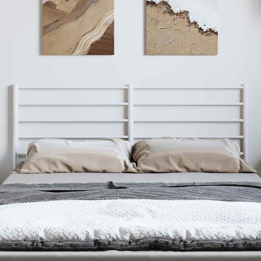 Metal Replace Headboard White 150 cm