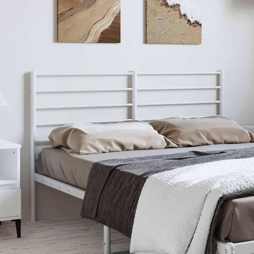 Metal Replace Headboard White 150 cm