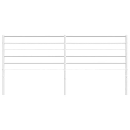 Headboard | White | Steel | King |  Tough | Headboard | Rectangular