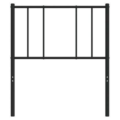 Metal Replace Headboard Black 80 cm