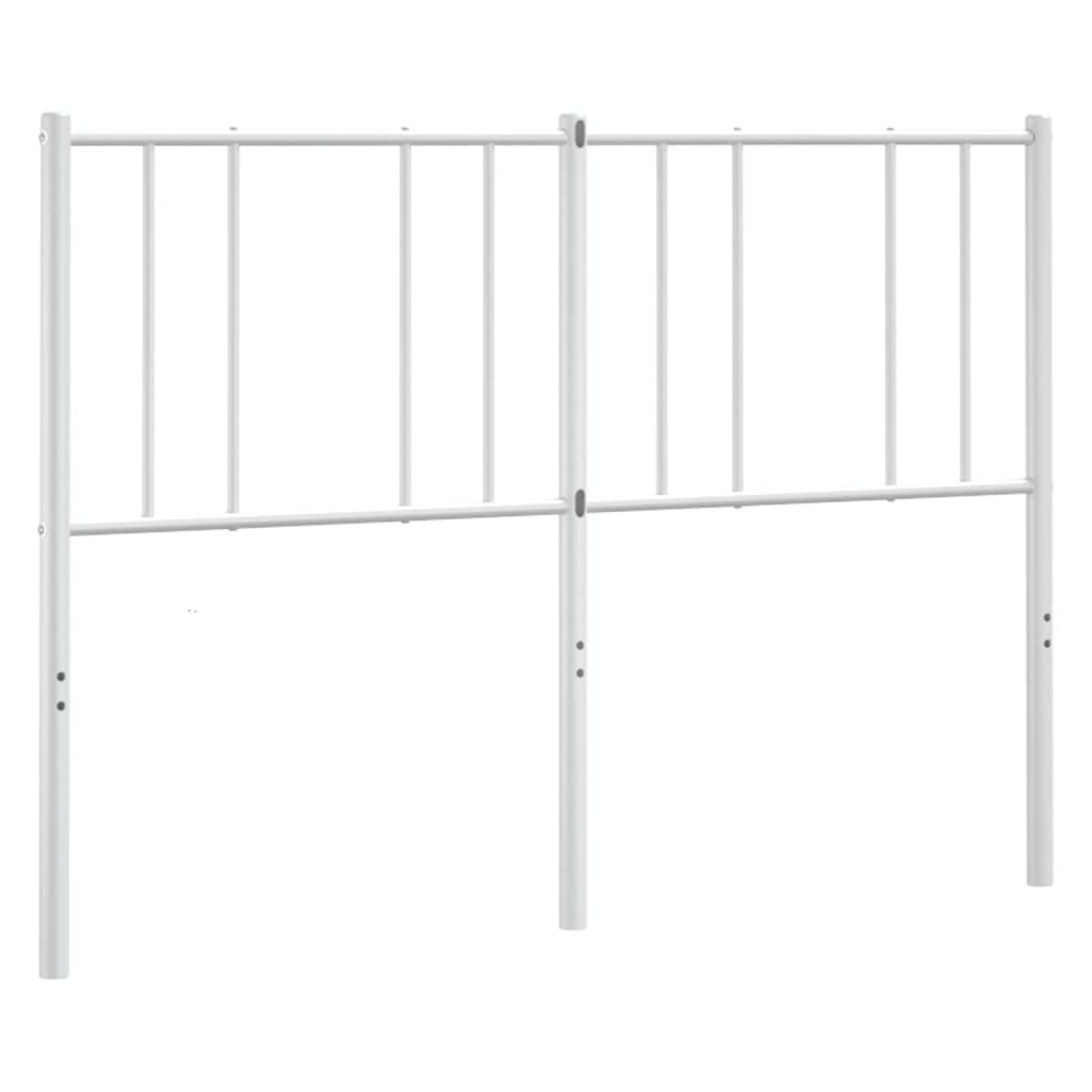 Metal Replace Headboard White 135 cm