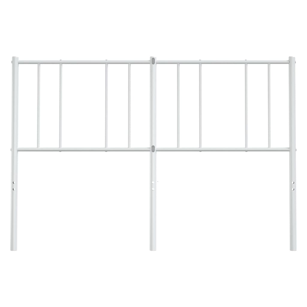Metal Replace Headboard White 135 cm