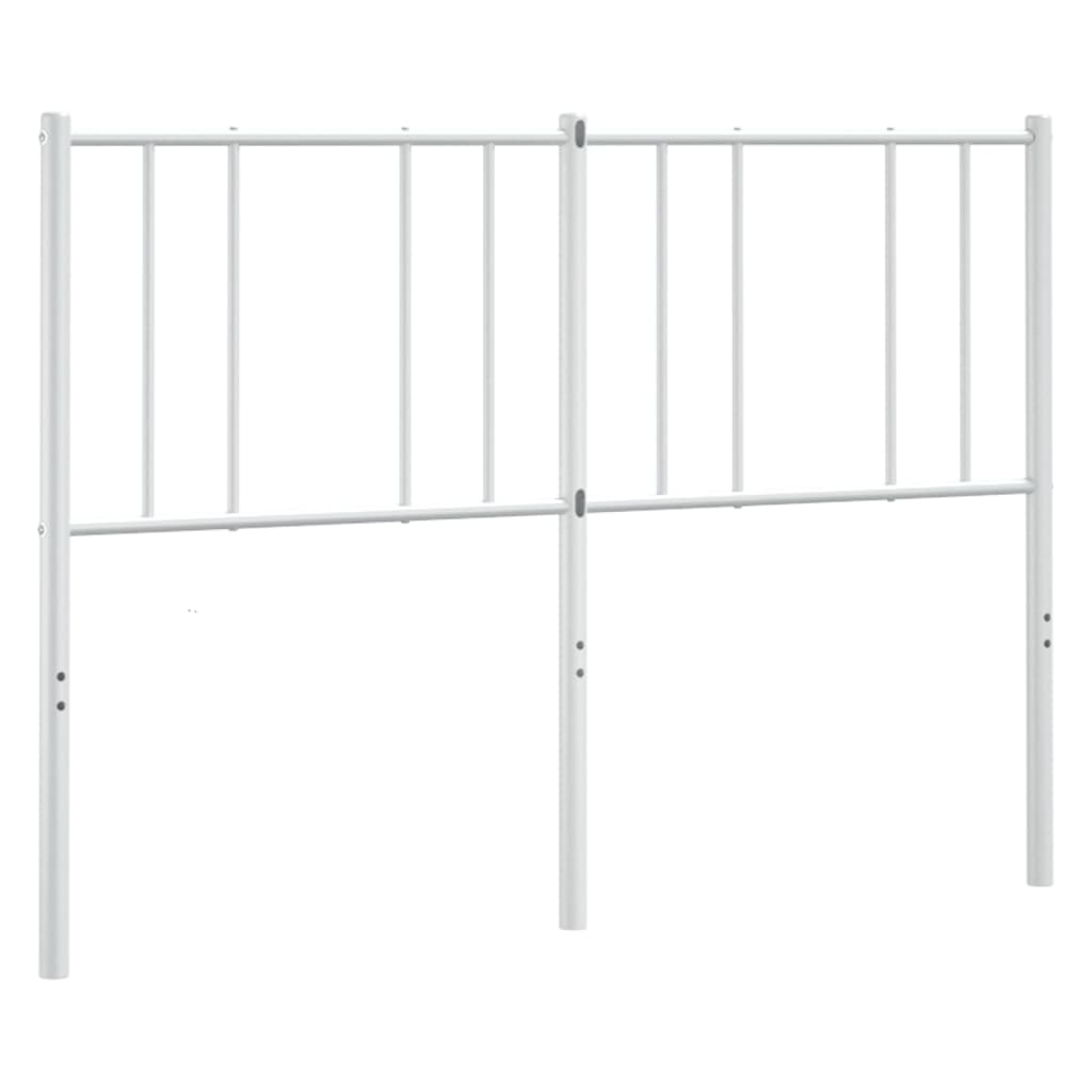 Metal Replace Headboard White 150 cm