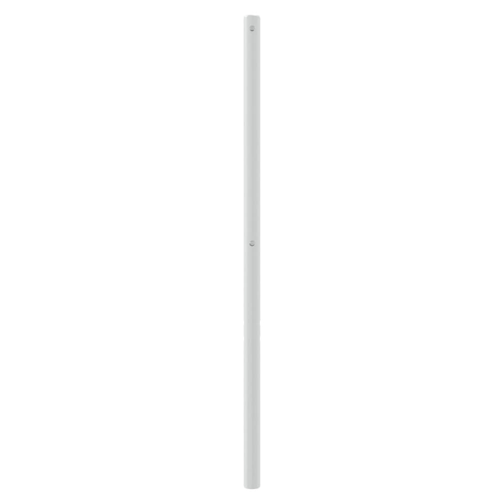 Headboard | White | Steel | Double | Headboard | Rectangular