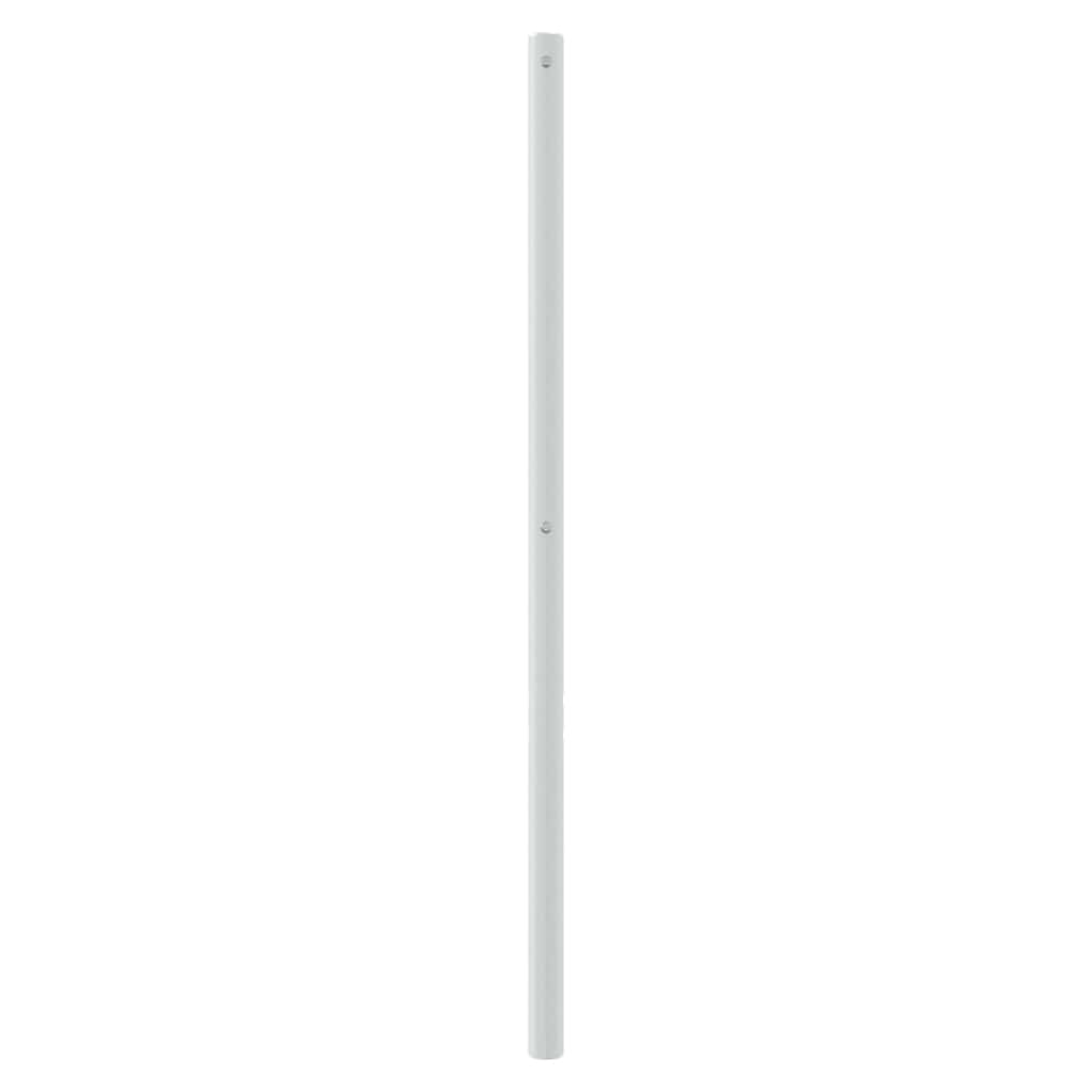 Headboard | White | Powder-Coated Steel | 180 cm wide for double bed