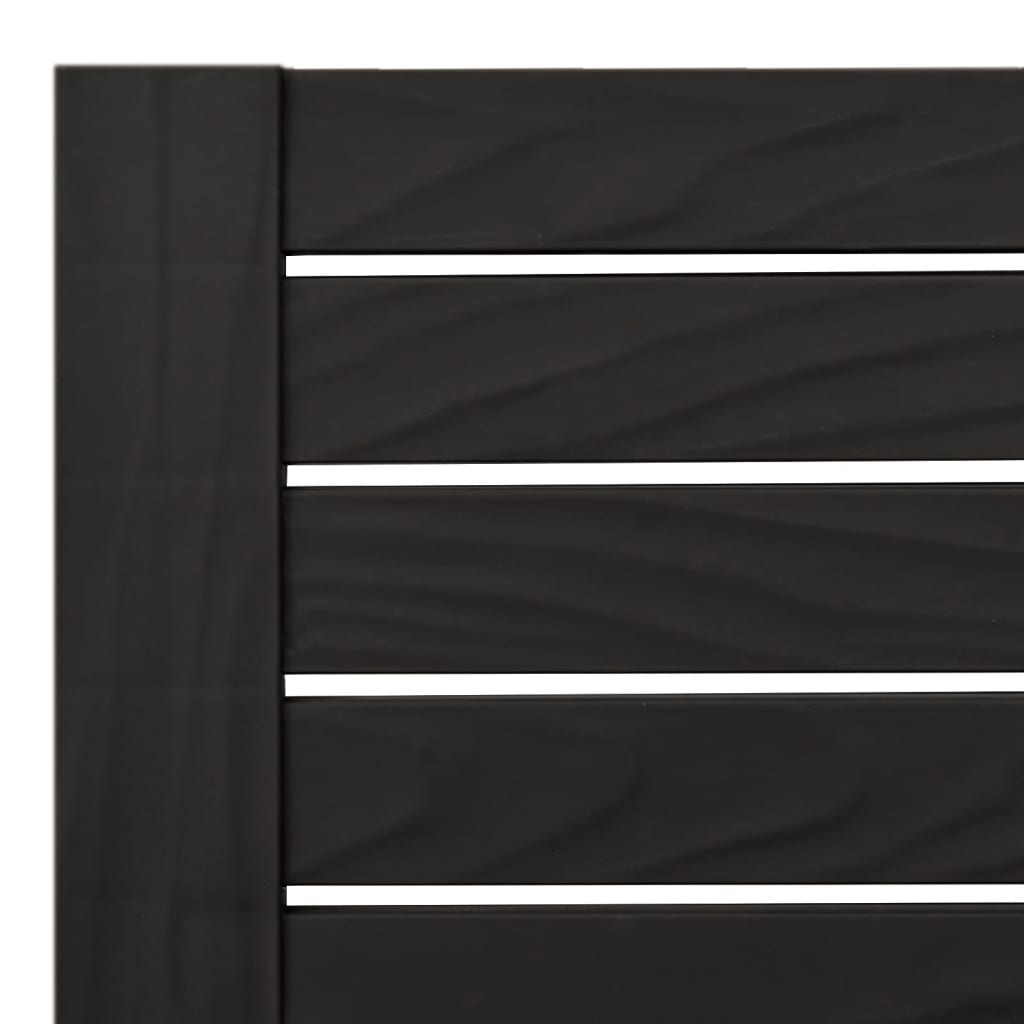 Sun Lounger | Set of 2 | Black | Polypropylene | Medium | Modern