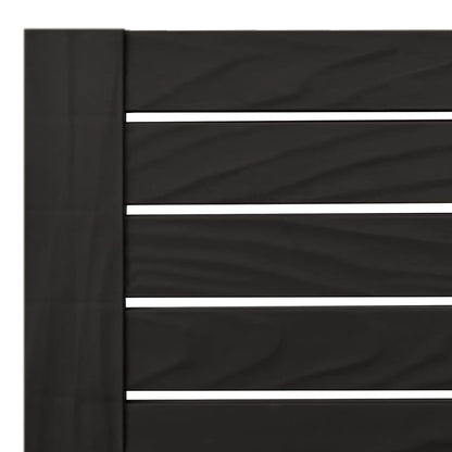 Sun Lounger | Set of 2 | Black | Polypropylene | Medium | Modern