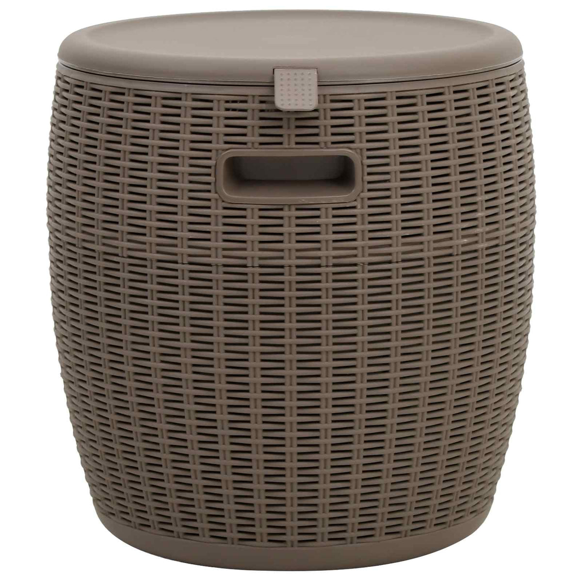 4-in-1 Garden Storage Box Light Brown Polypropylene