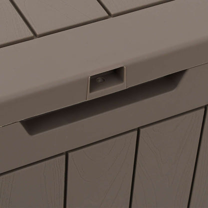 Garden Storage Box Grey 55,5x43x53 cm Polypropylene
