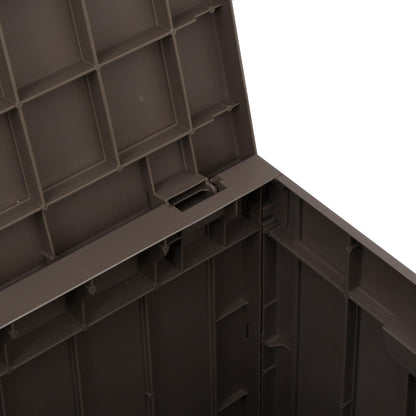 Garden Storage Box Grey 55,5x43x53 cm Polypropylene