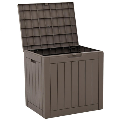 Garden Storage Box Grey 55,5x43x53 cm Polypropylene