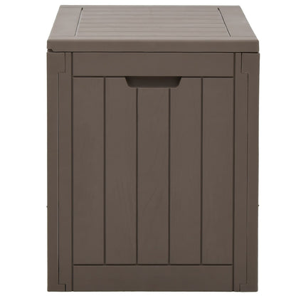Garden Storage Box Grey 55,5x43x53 cm Polypropylene