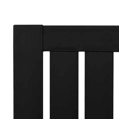 Garden Adirondack Chair |  Set of 2 | Black | Polypropylene | Standard