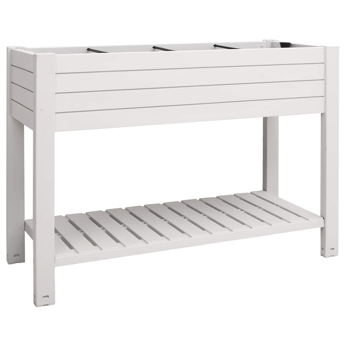 Garden Raised Bed White 110x45x79 cm Polypropylene