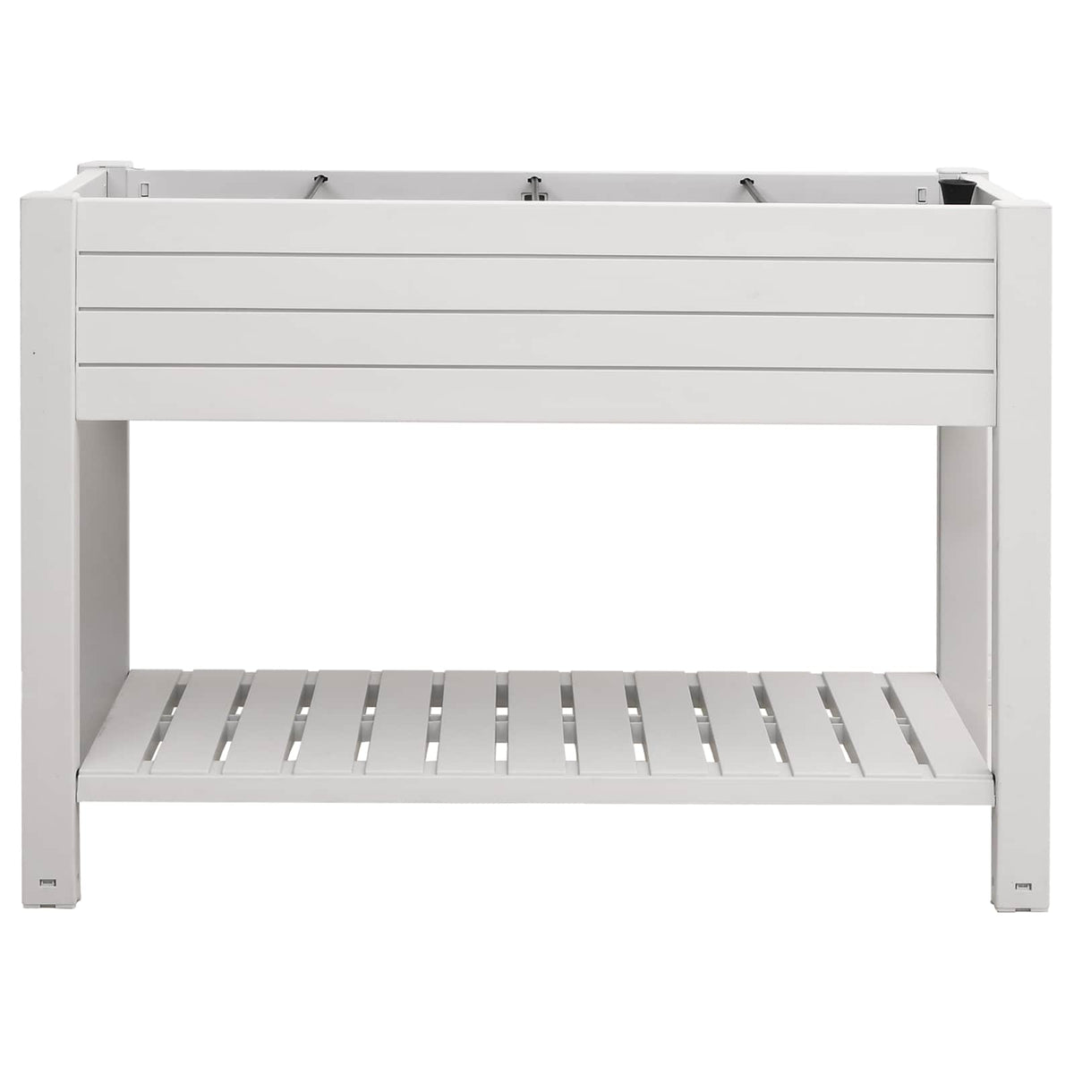 Garden Raised Bed White 110x45x79 cm Polypropylene