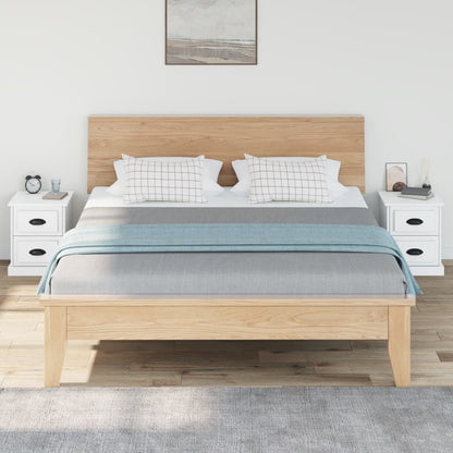 Bedside Cabinets 2 pcs White 39x39x47,5 cm Engineered Wood
