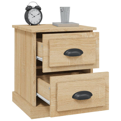 Bedside Cabinets 2 pcs Sonoma Oak 39x39x47,5 cm Engineered Wood